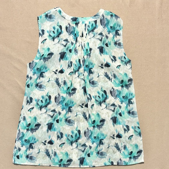 Croft & barrow Large business casual sleeveless button down blouse work attire i - Picture 4 of 4